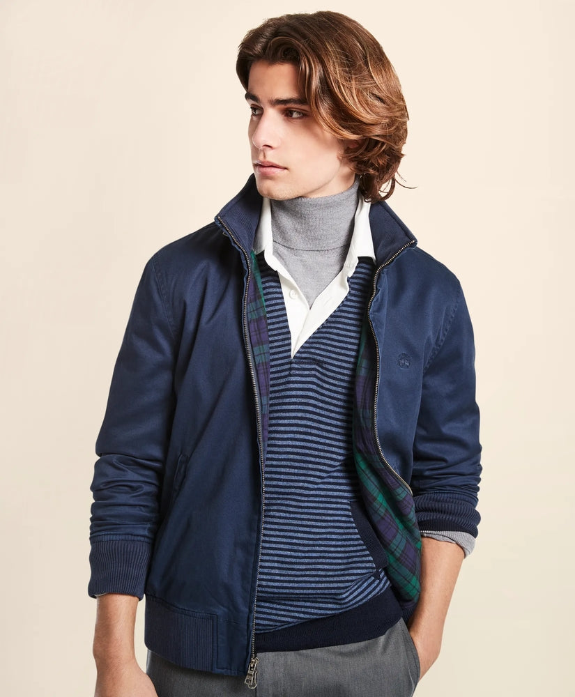 Cotton Bomber Jacket Men