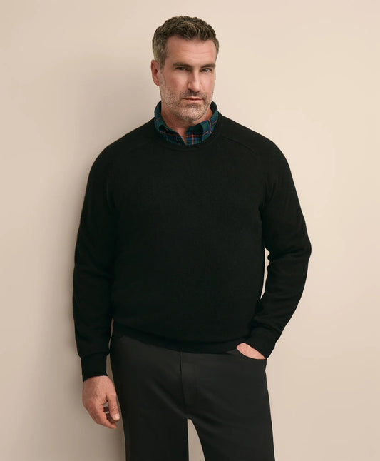 Big & Tall 3-Ply Cashmere Crewneck Sweater Men