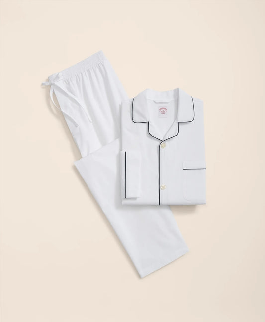 Cotton Broadcloth Pajamas Men